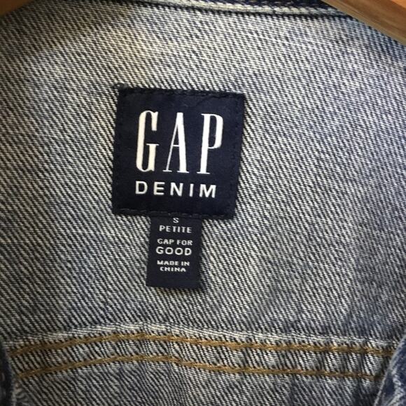 Gap Denim Crop Jacket - Picture 3 of 14